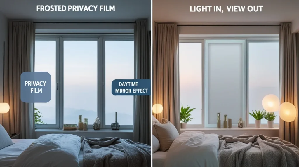 Window Film for Privacy: Keeping the Inside In