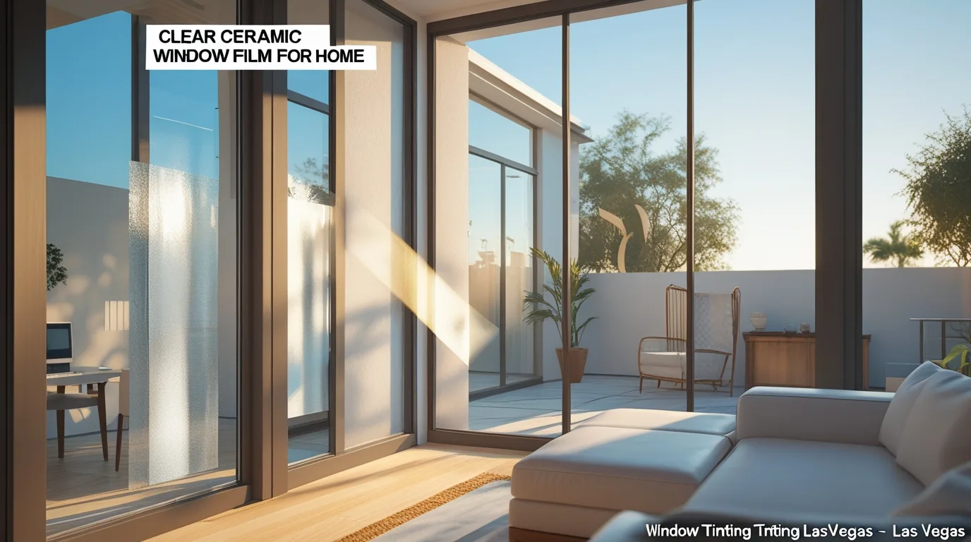 clear ceramic window film for home