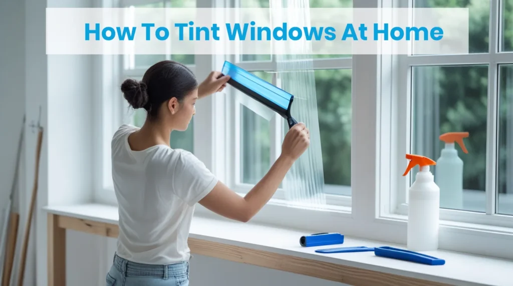 How To Tint Windows At Home