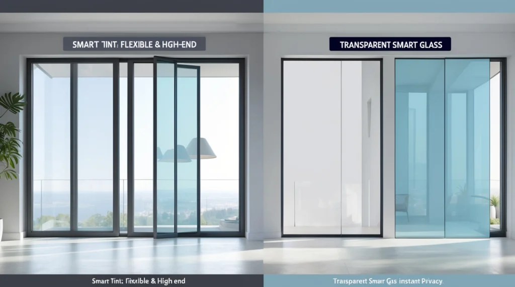 Exploring Smart Tint Glass and Transparent Smart Glass