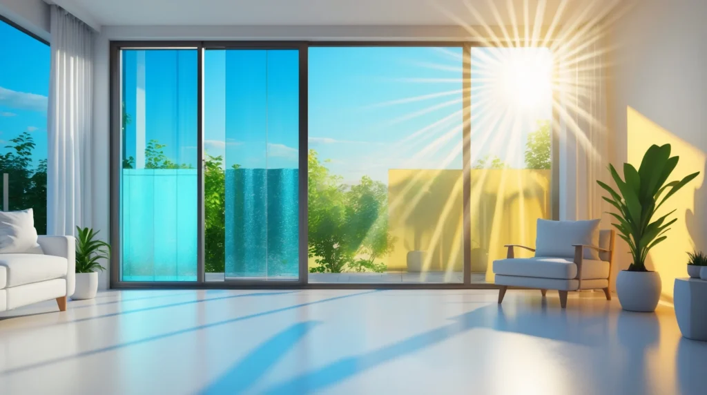 how to block sun heat from windows